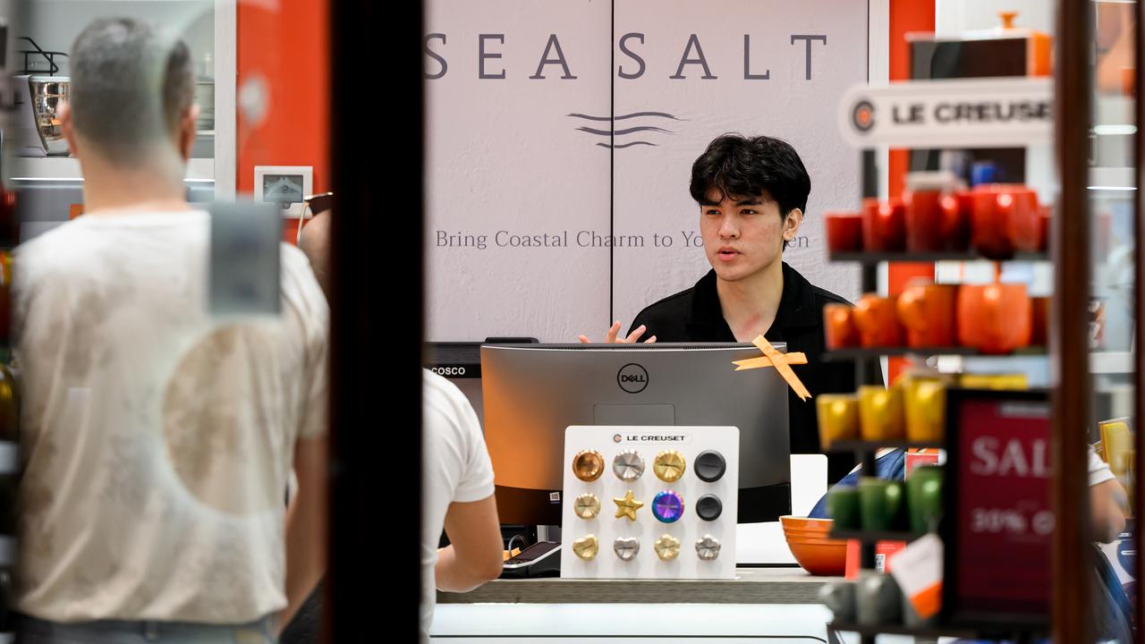 A retail worker