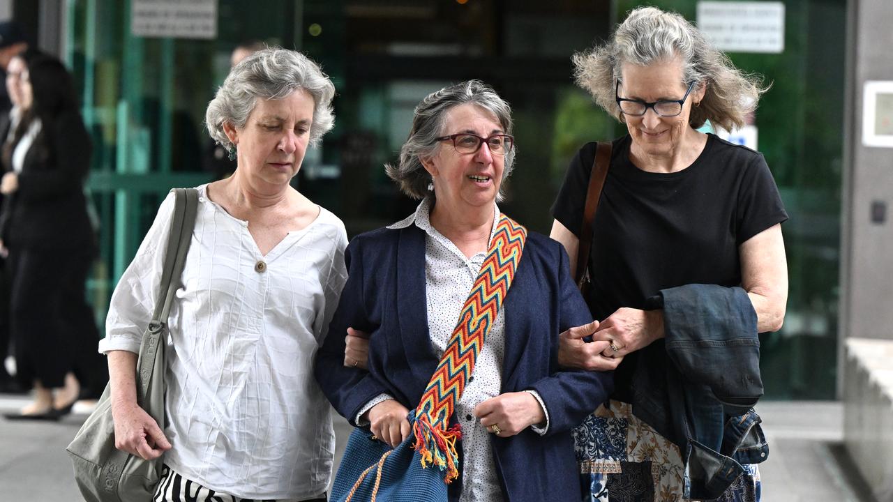 Family and friends of the Spear Creek murders victims