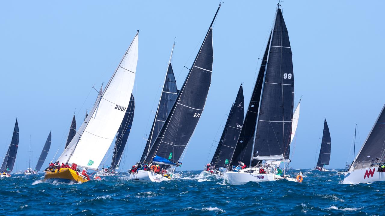 Sydney-Hobart action.