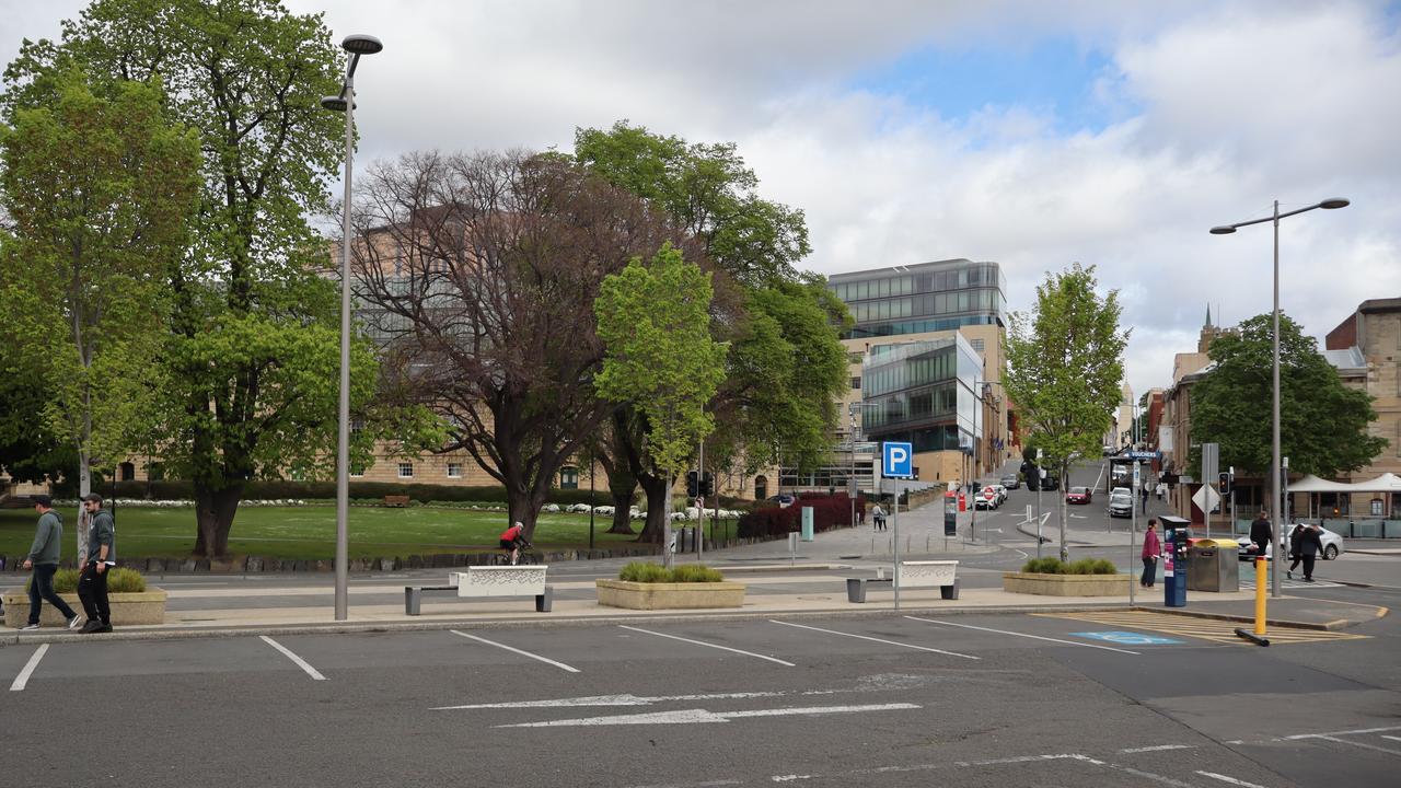 The Morrison Street car park area at Hobart's waterfront