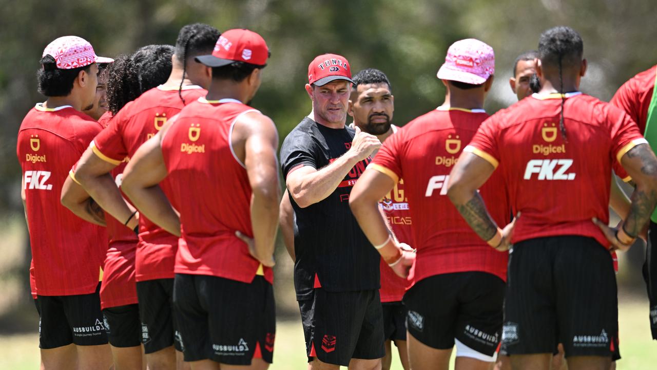 Tonga coach Kristian Woolf