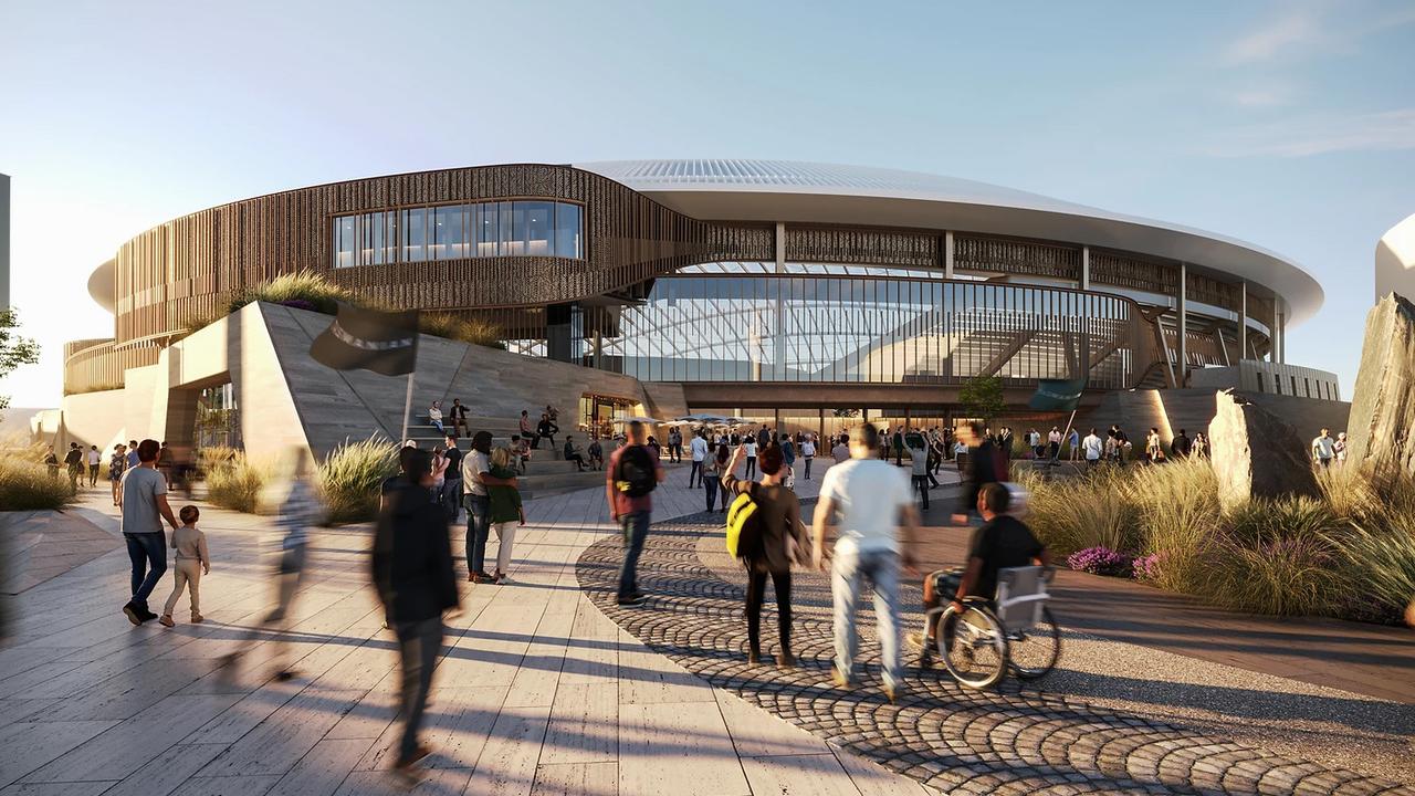 A concept design of the stadium