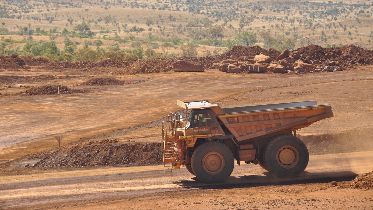 Iron ore mining