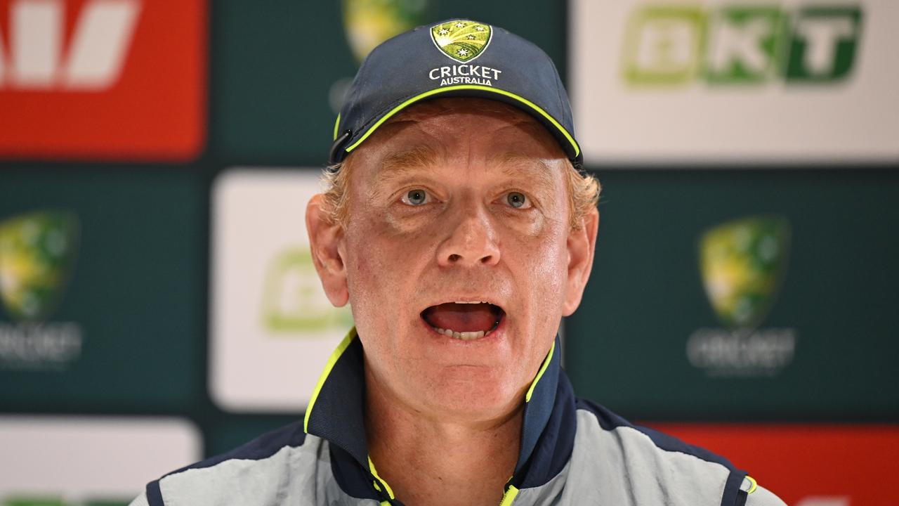 Coach Andrew McDonald.