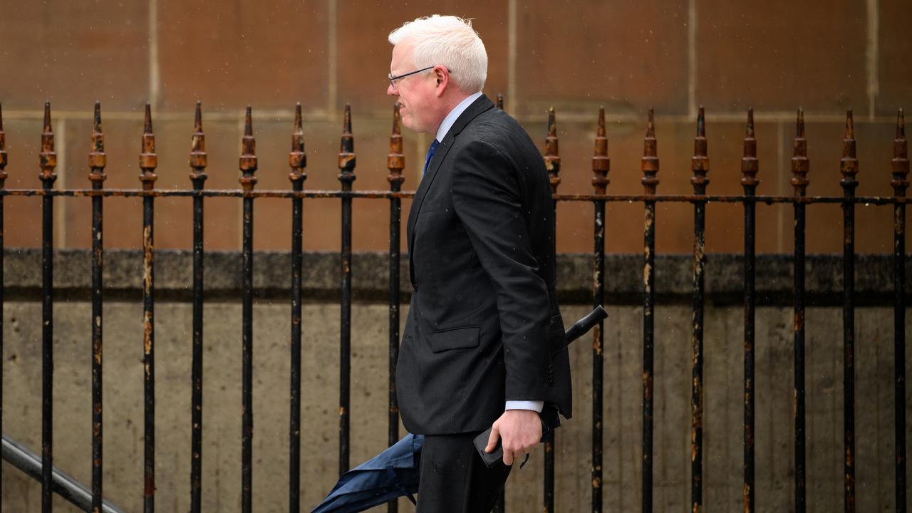 Gareth Ward arrives at court (file image)