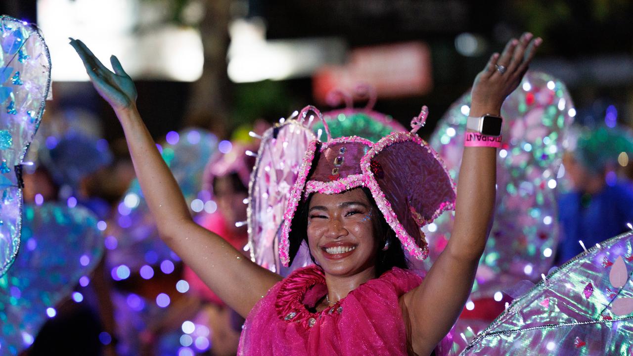 People participate in Mardi Gras in 2025