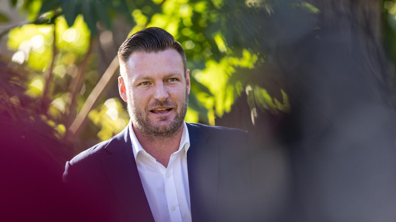 Sam Groth speaks to media (file image)