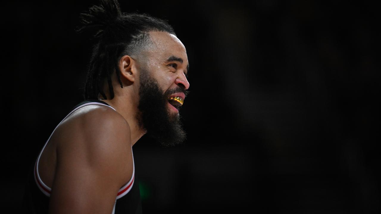 JaVale McGee of the Hawks .