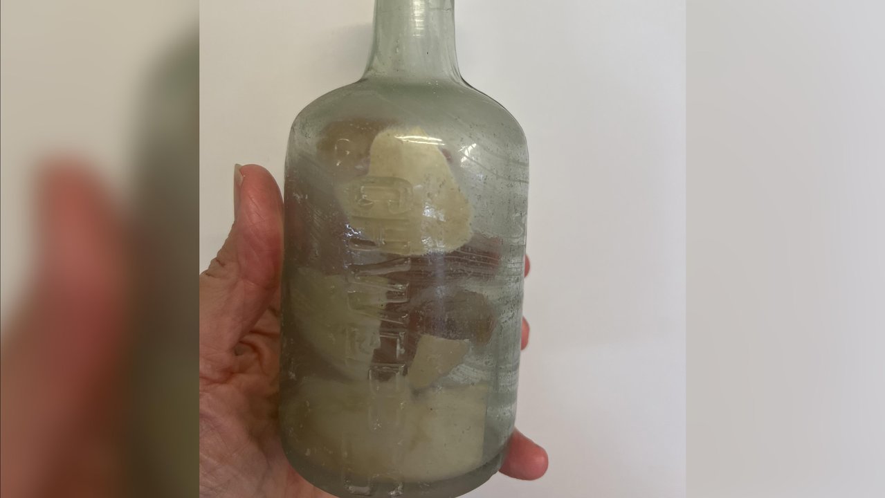 A message in a bottle