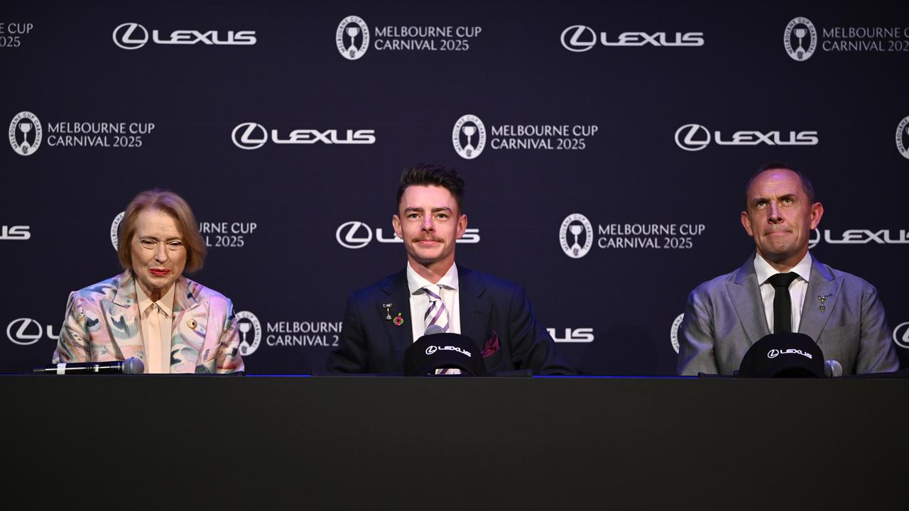 Gai Waterhouse, Robbie Dolan, and Chris Waller.