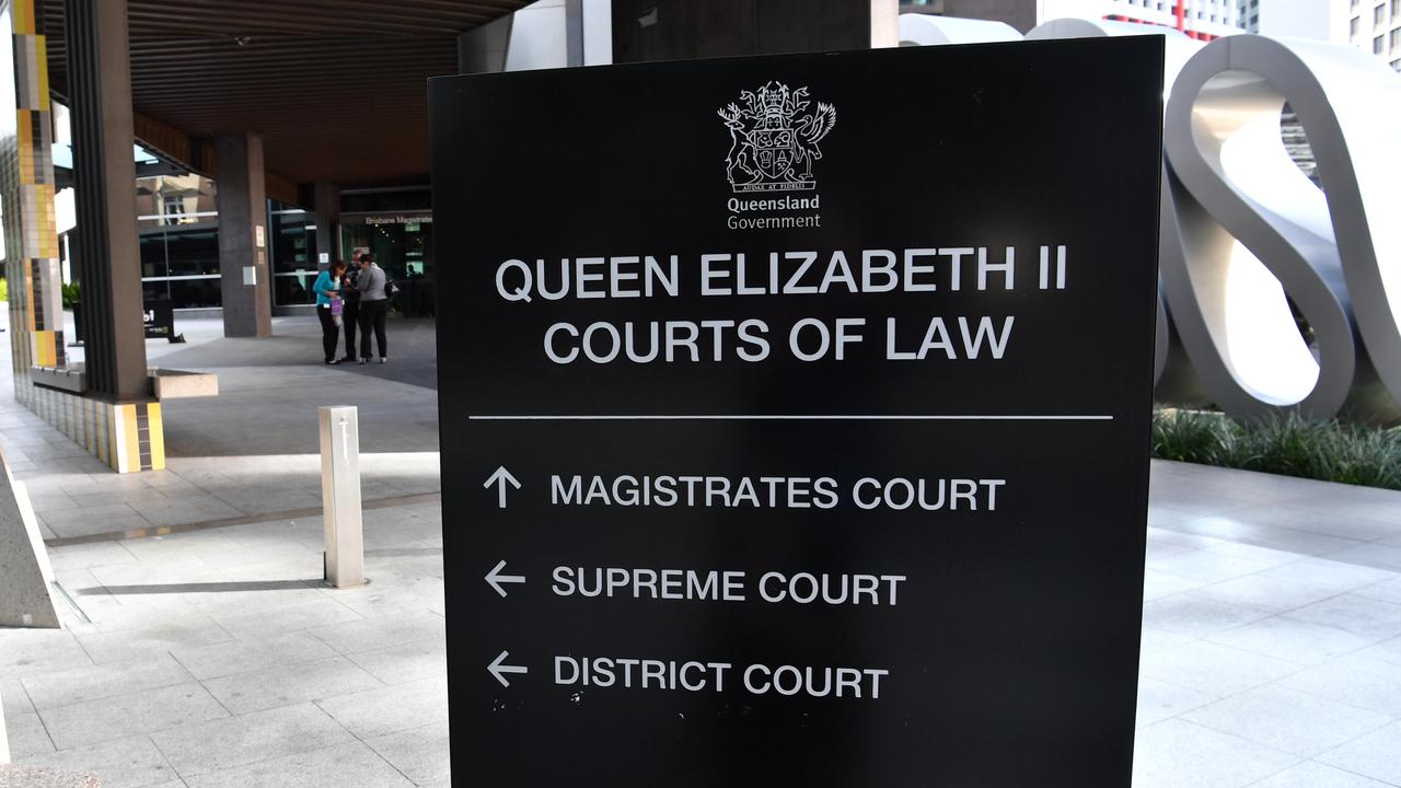 Court signage in Brisbane (file image)