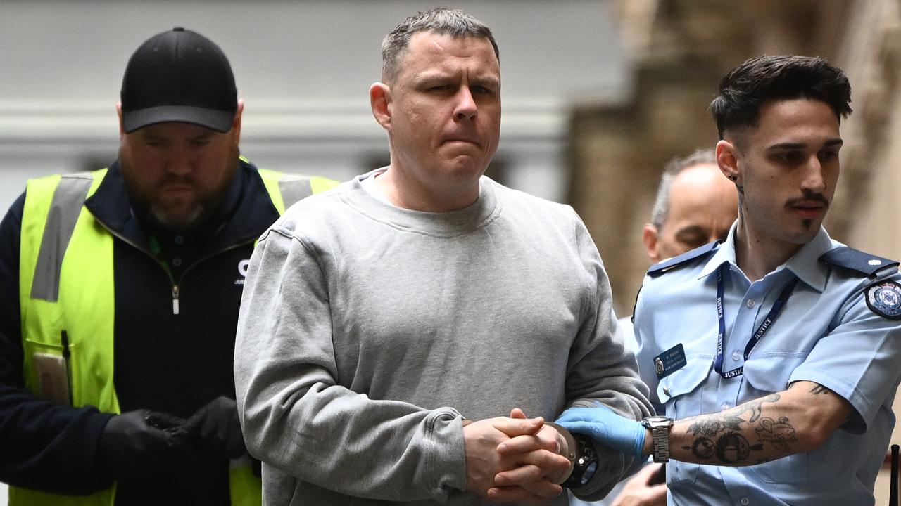 Luke James Picking arrives at court (file image)