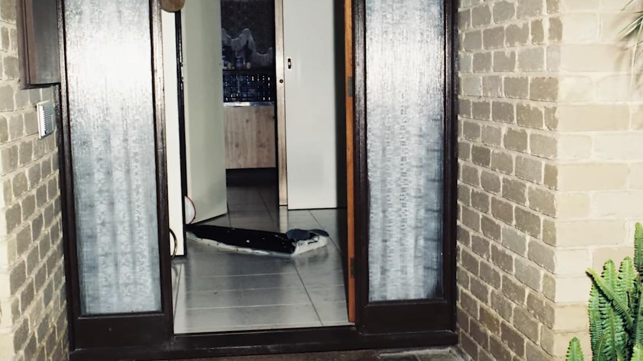 The Freemans' front door was left open