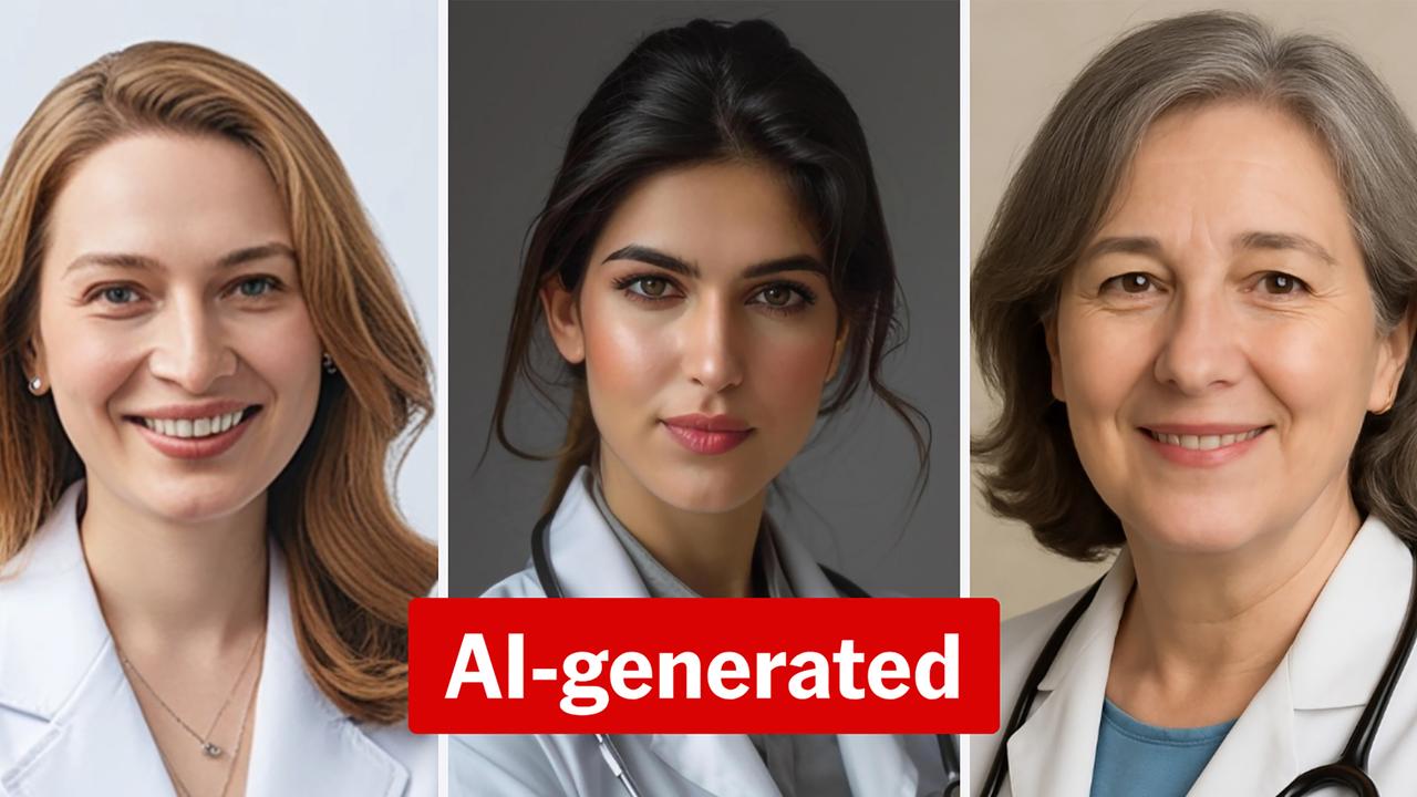 AI-generated avatars falsely present 'doctors'