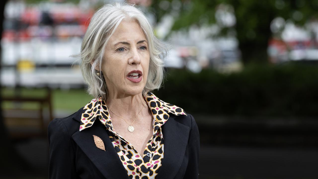 Greens leader Rosalie Woodruff