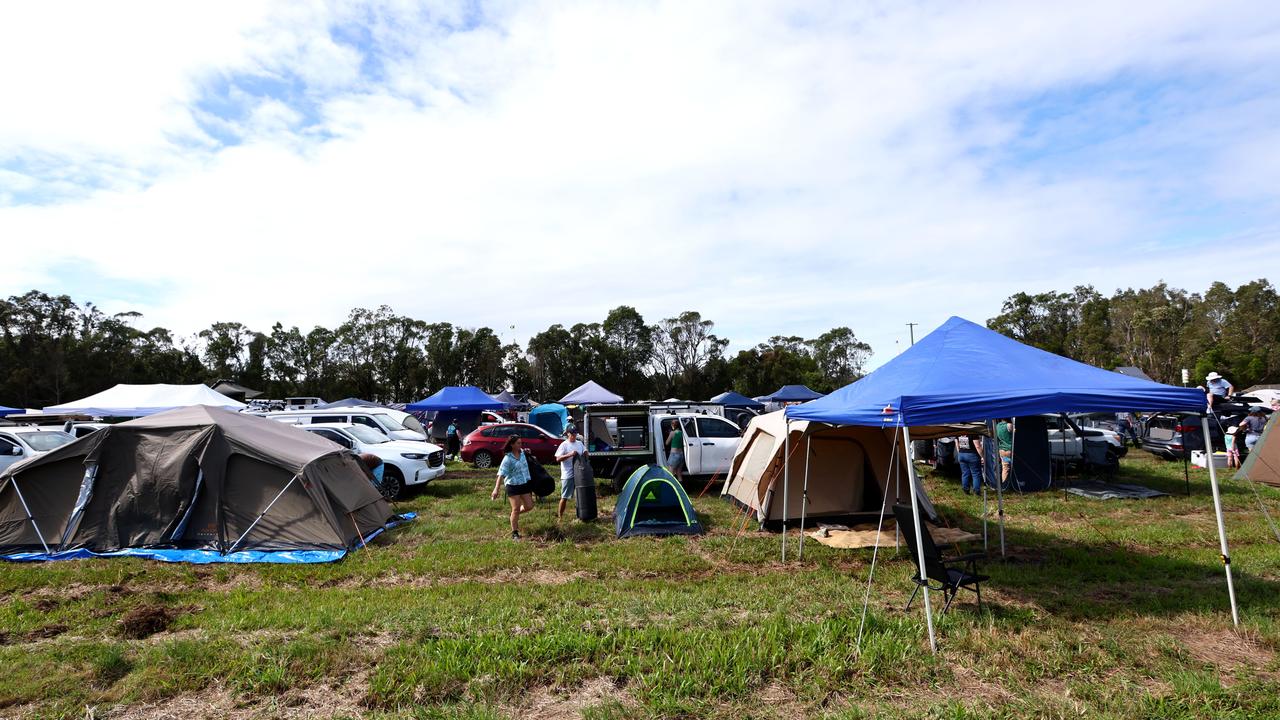Campers at Bluesfest 2025