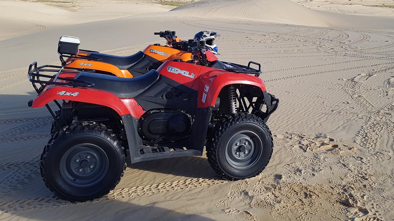 Quad bikes (file image)