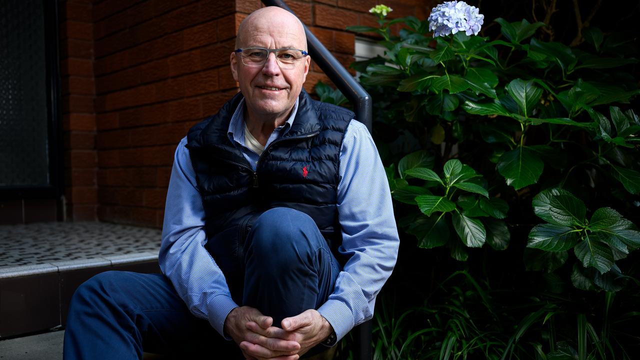 Peter Sykes poses for a photograph