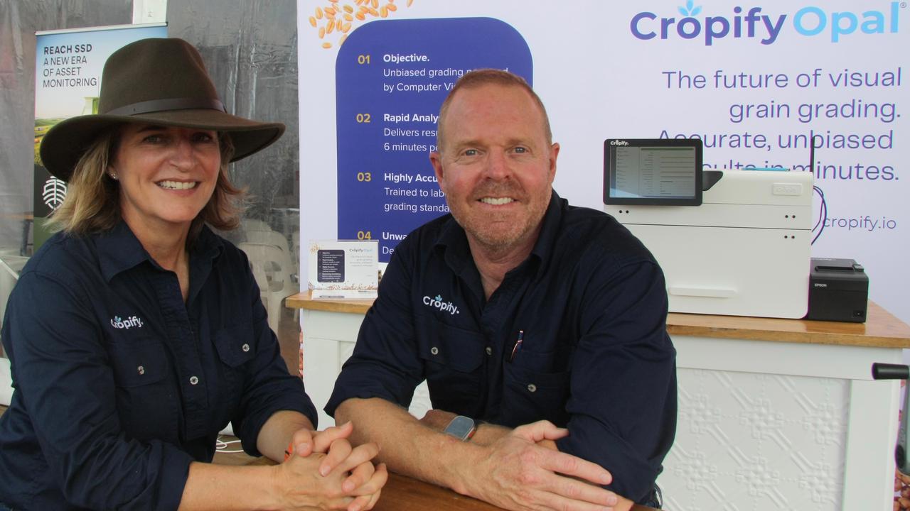 Anna Falkiner and Andrew Hannon pose for a photo