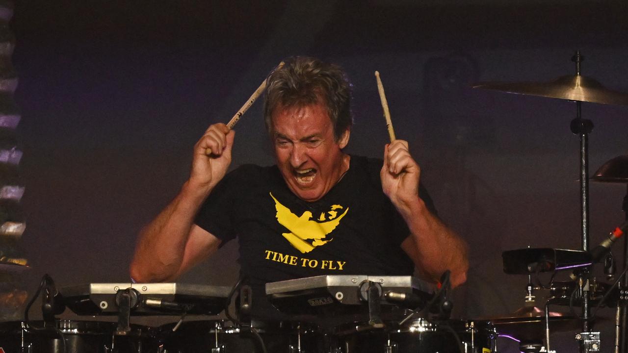 Midnight Oil's drummer Rob Hirst
