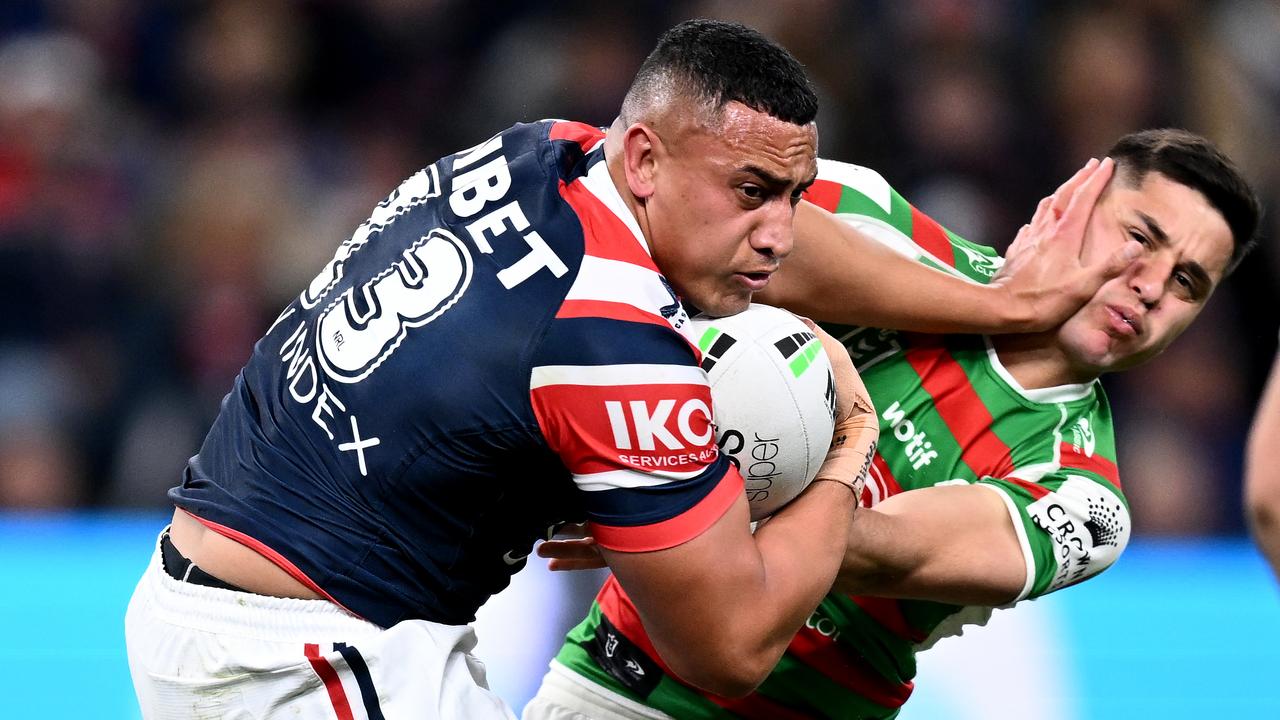 (L-R) Siua Taukeiaho and Peter Mamouzelos.