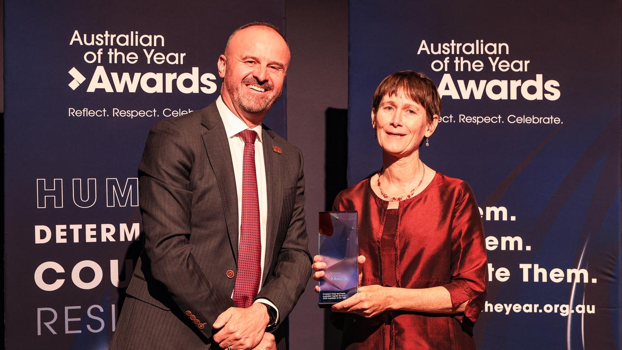 Andrew Barr Rose McGready