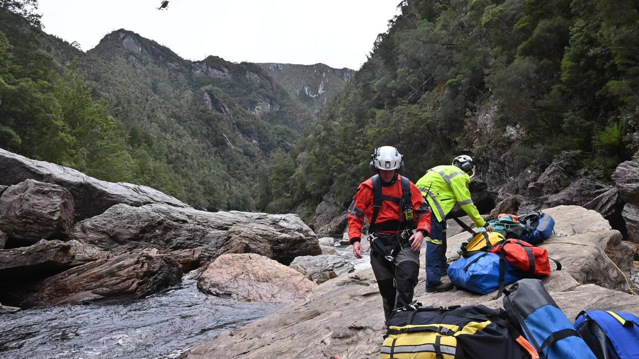 Lithuanian man Valdas Bieliauskas rescued from the Franklin River