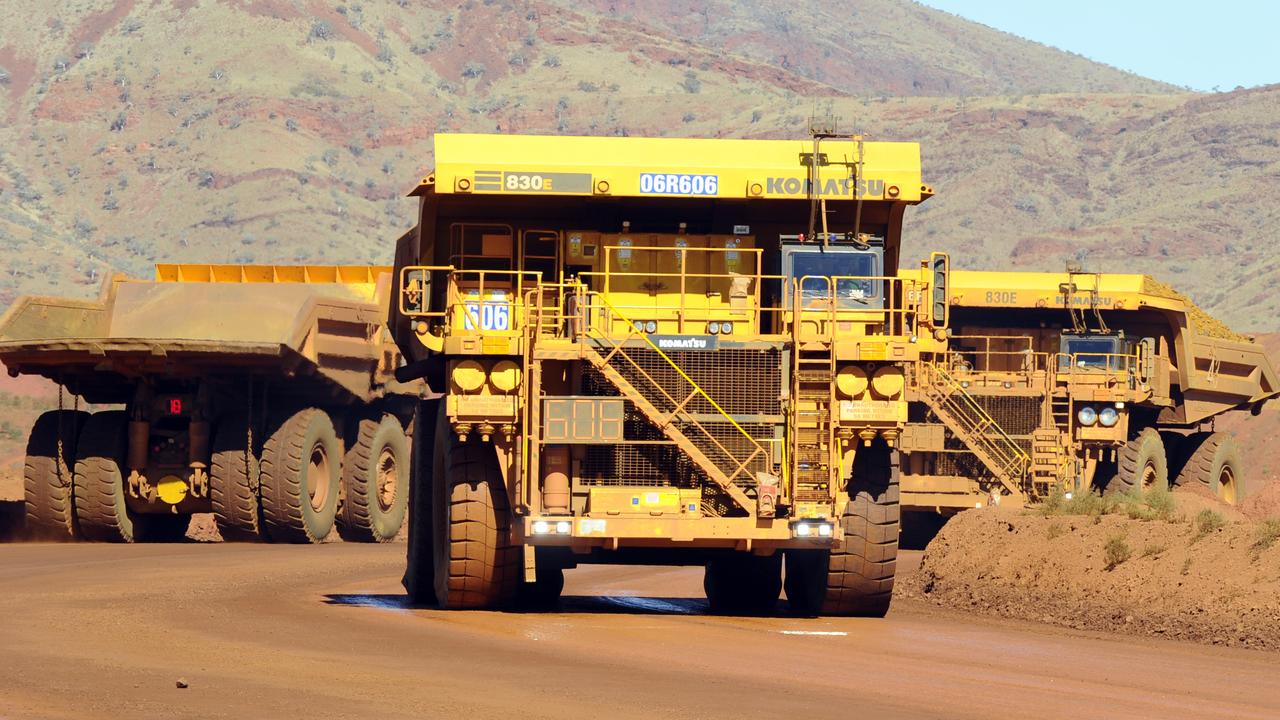 Mining trucks