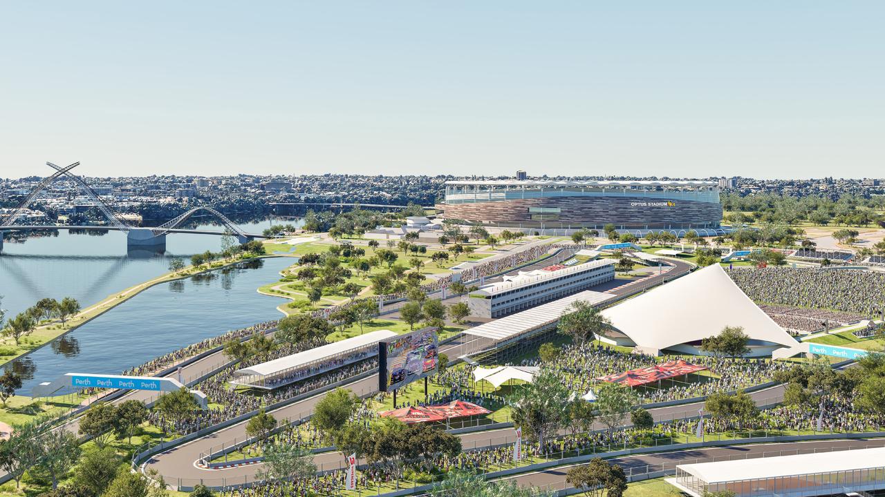 An artist's impression of the entertainment precinct