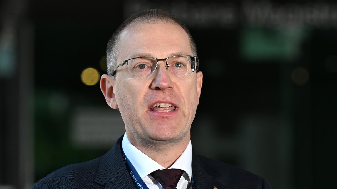 Andy Williams, the acting president of the Queensland Police Union