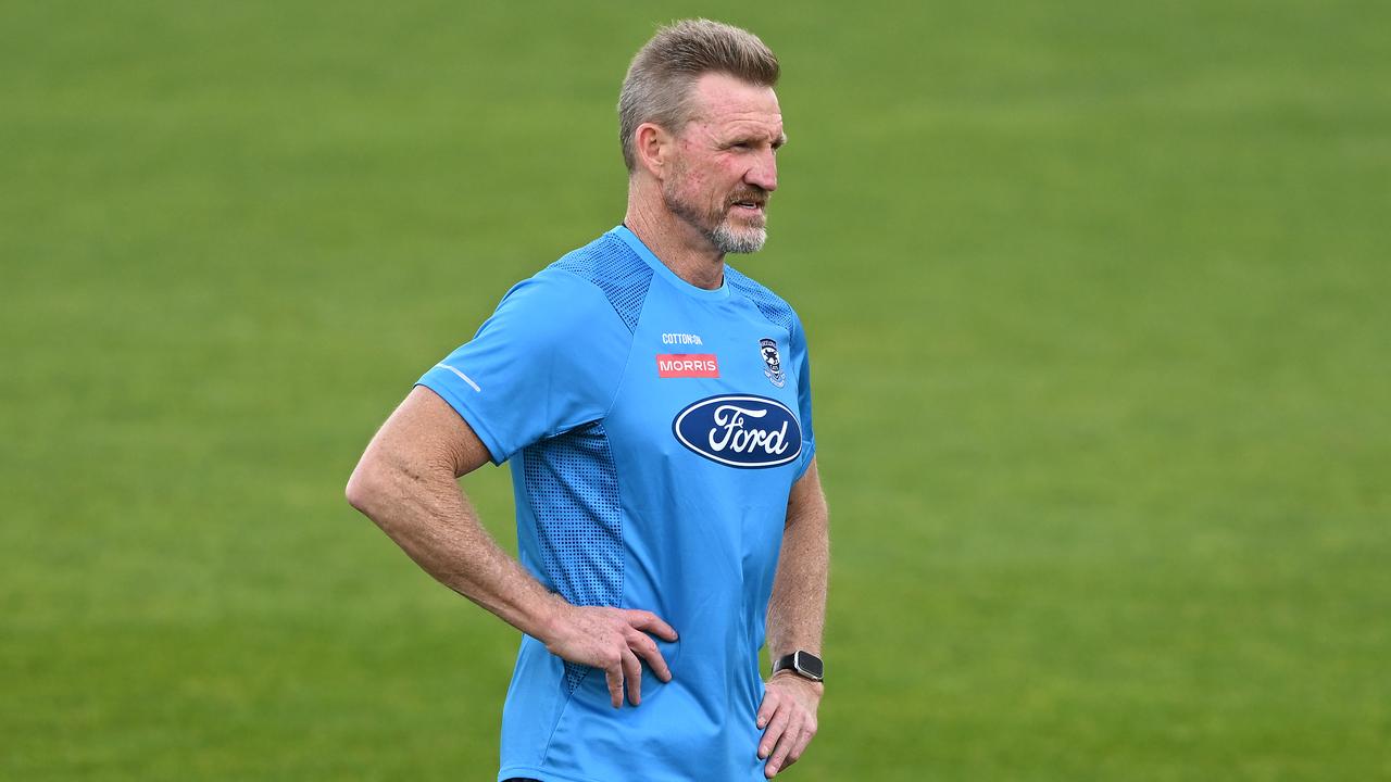 Geelong assistant coach Nathan Buckley