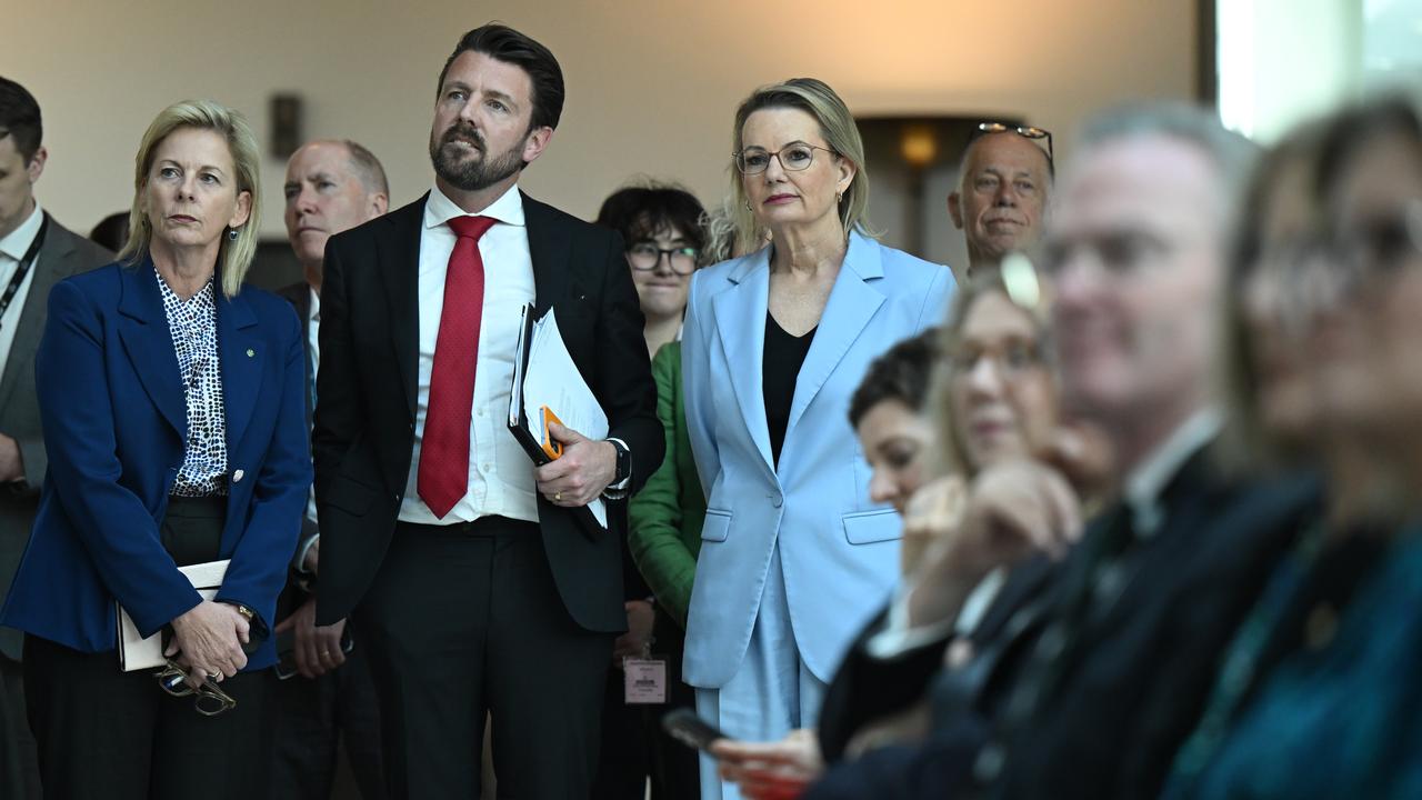 Angie Bell, Jonno Duniam and Sussan Ley