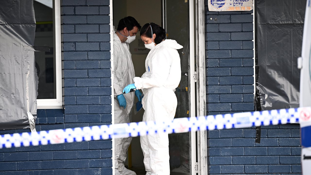 Homicide scene (file)