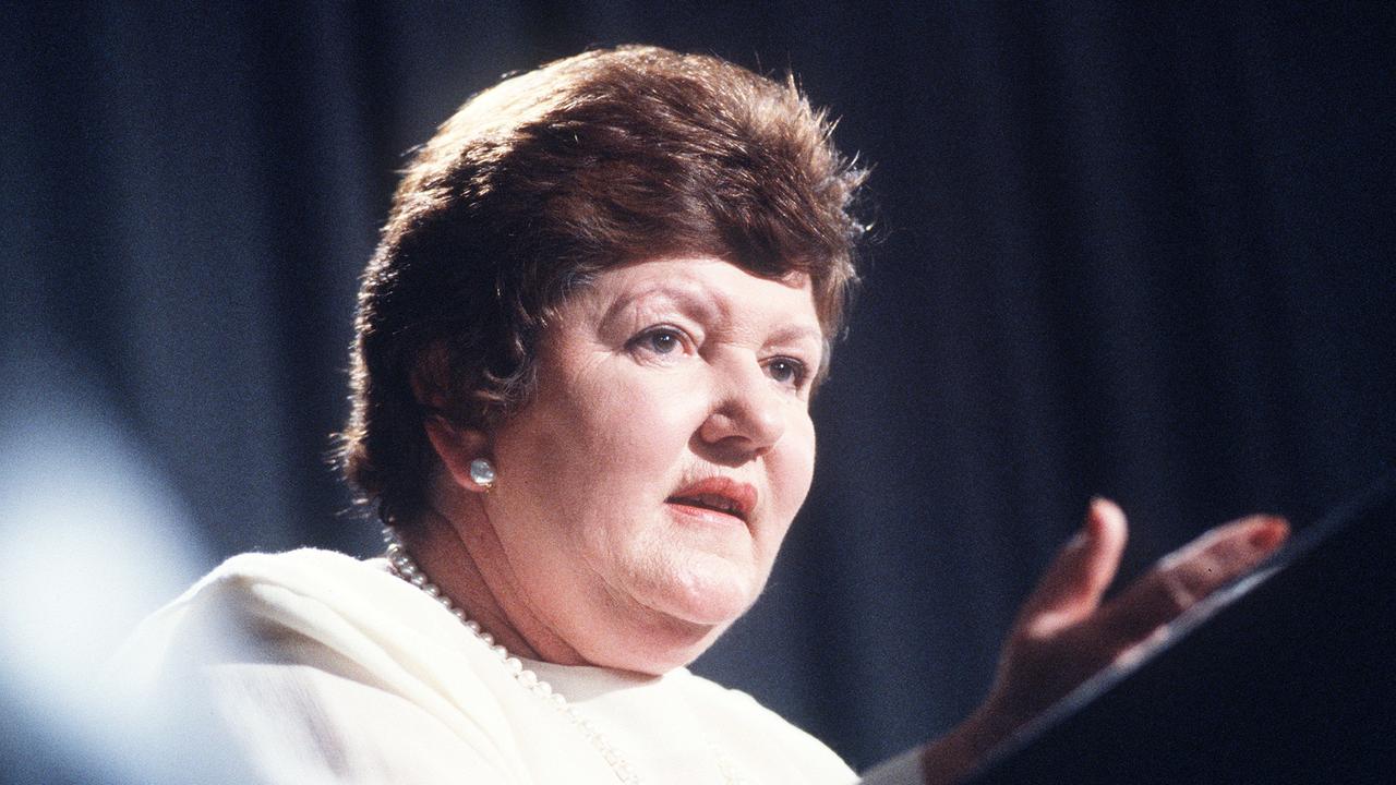 Former Victorian Premier Joan Kirner