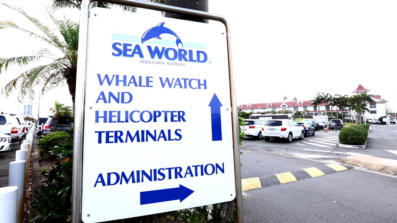 Sea World sign (file)