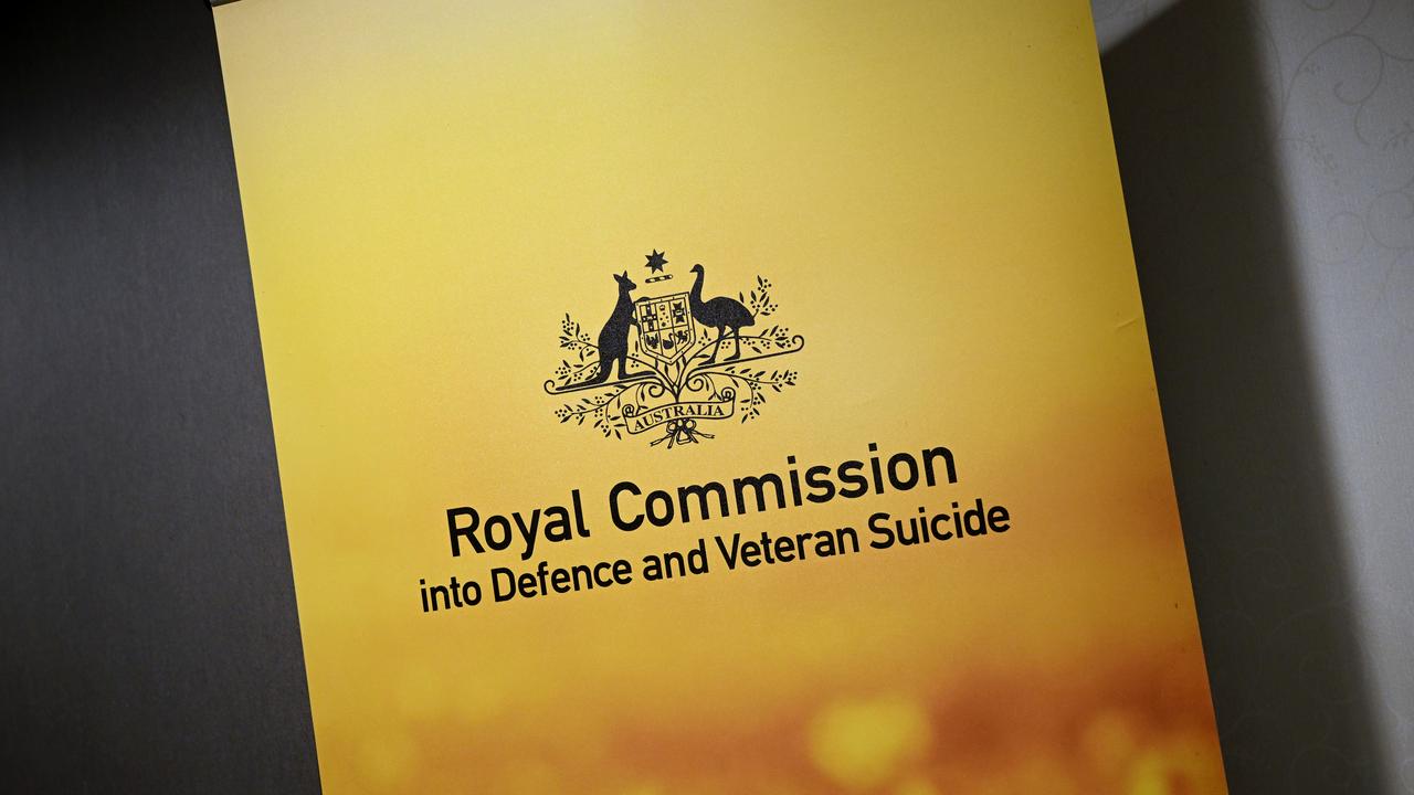 Hearing of the Royal Commission into Defence and Veteran Suicide