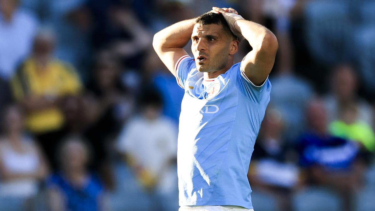 Melbourne Citys' Andrew Nabbout