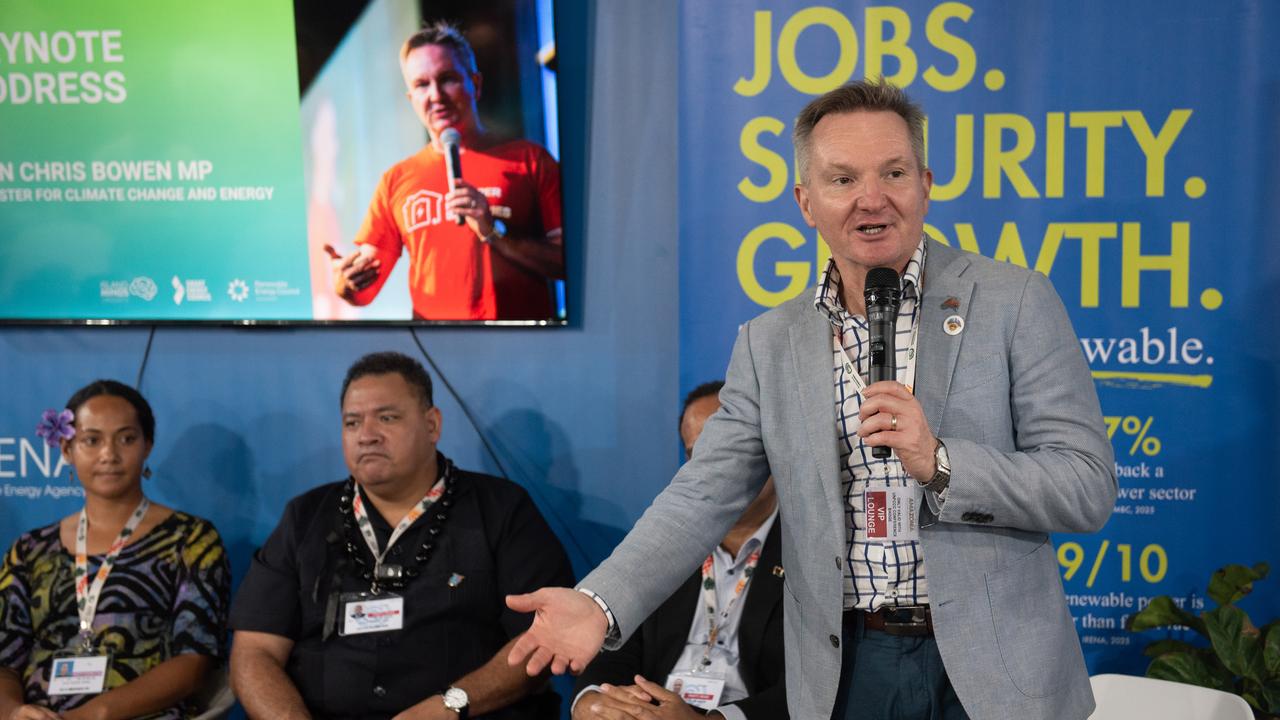 Climate Minister Chris Bowen (file image)