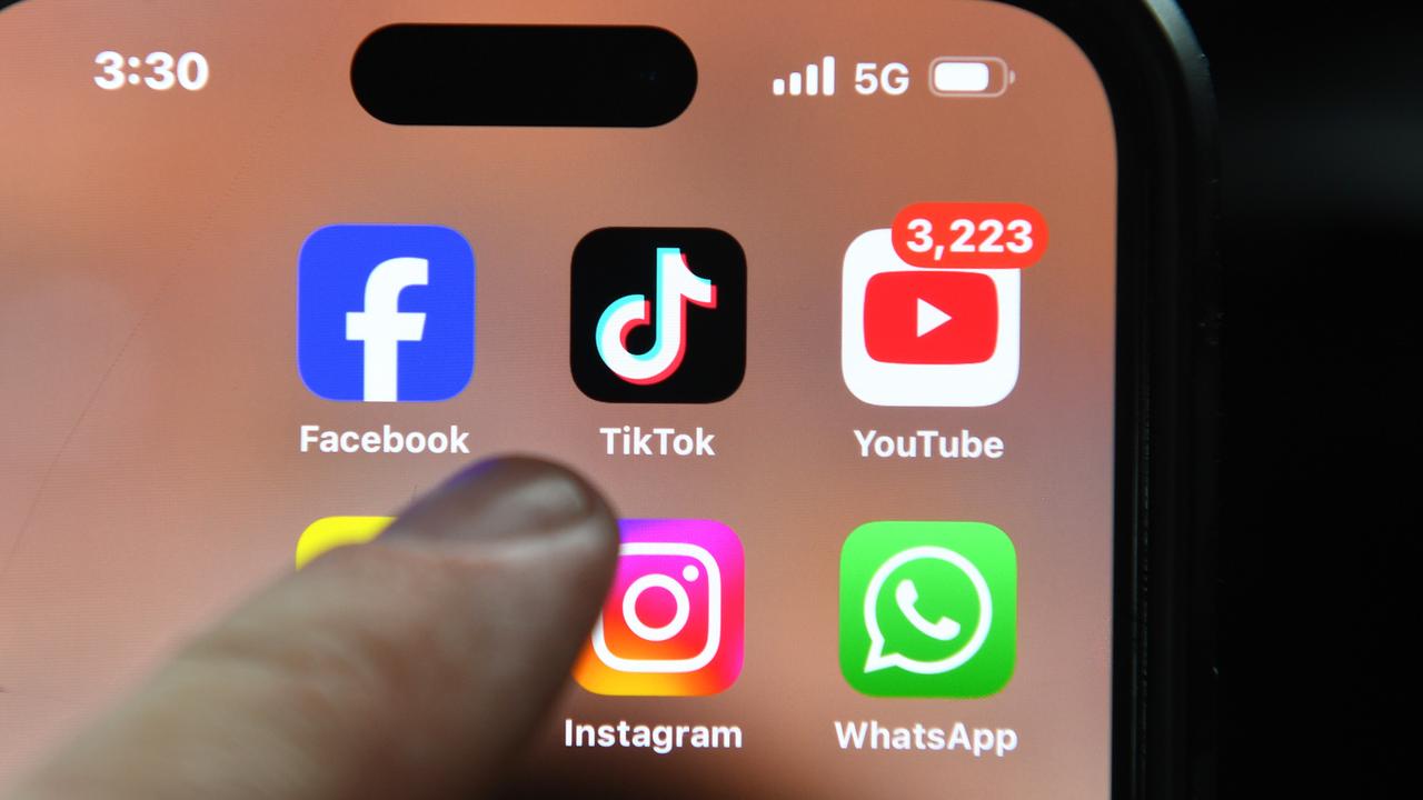 Social media apps (file image)