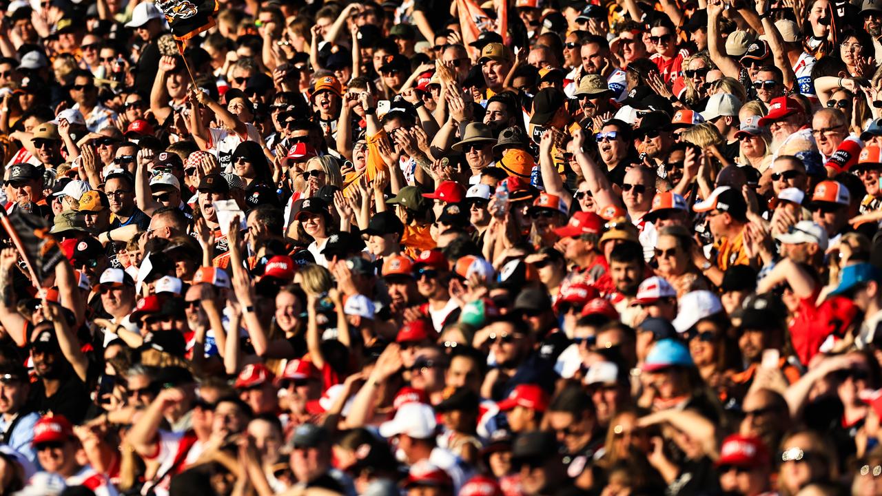 Wests Tigers fans.