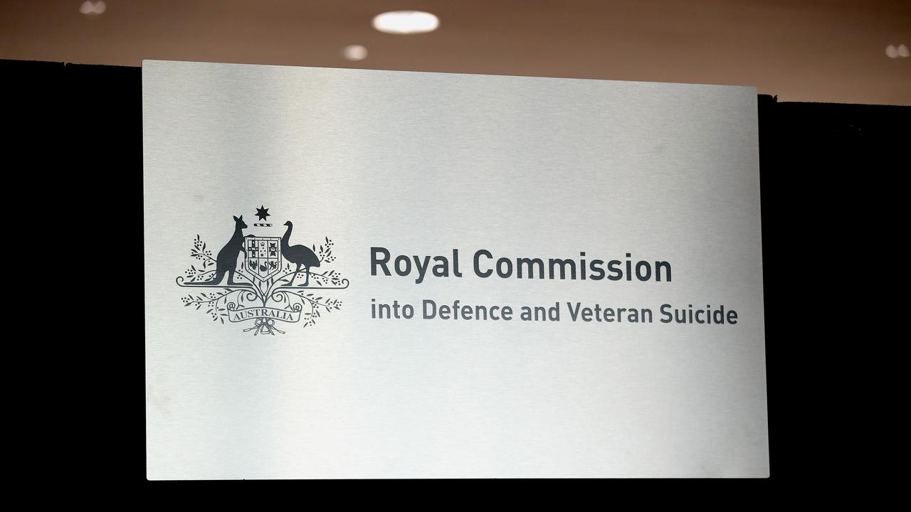 ROYAL COMMISSION INTO DEFENCE AND VETERAN SUICIDE