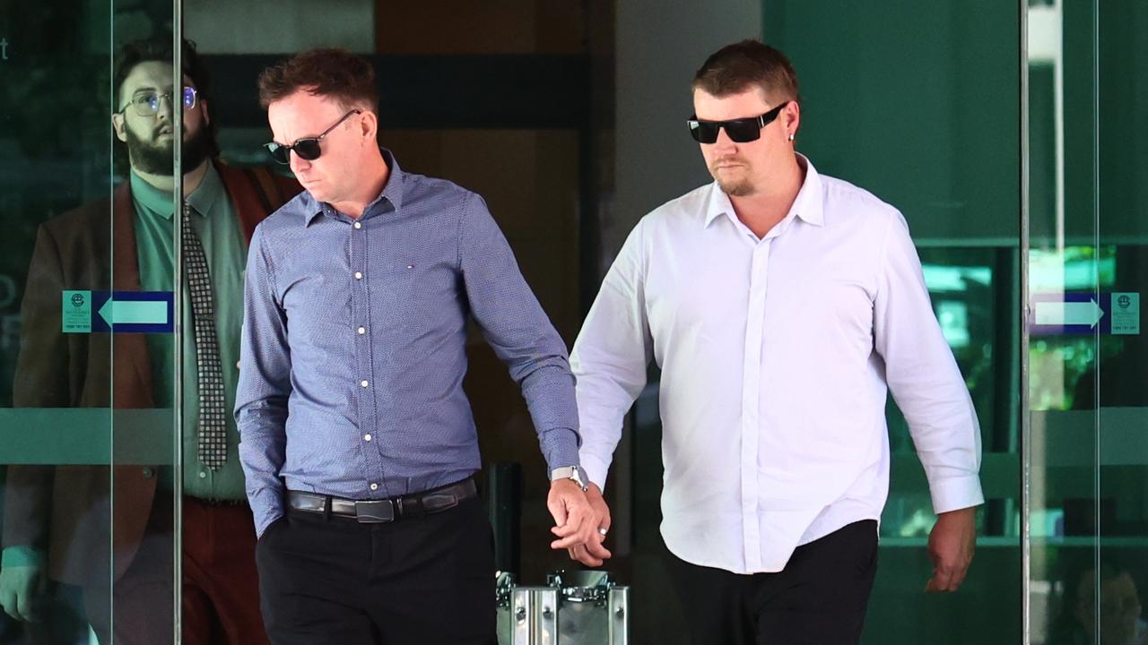 Witnesses Ross Meadows (Left) and Stephen Gill