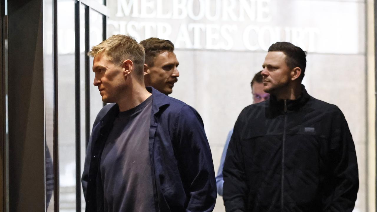 Tom McDonald, Jake Lever and Steven May