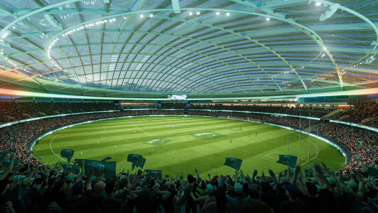 Proposed AFL stadium in Hobart