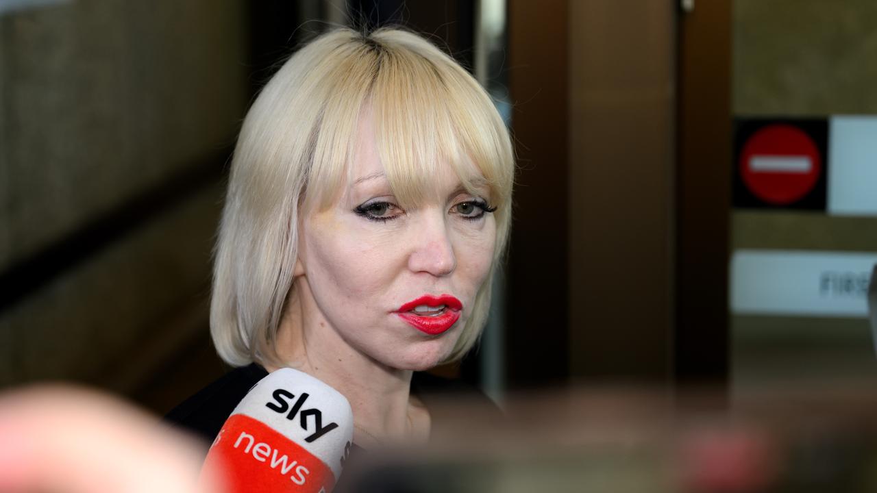 Bruce Lehrmann's lawyer Zali Burrows 