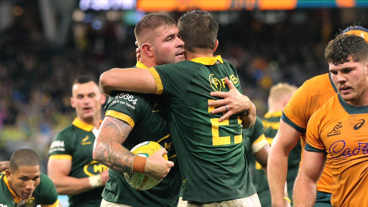 Springboks Wallabies.