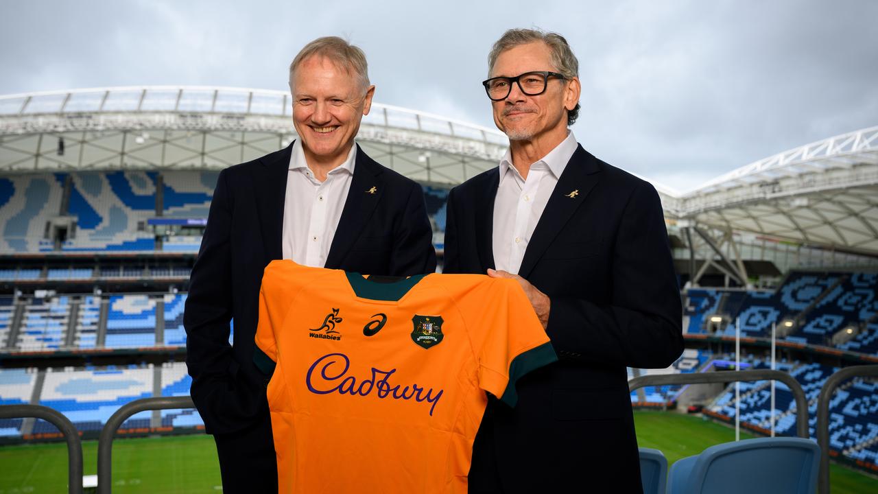 (L-R) Joe Schmidt and Les Kiss.