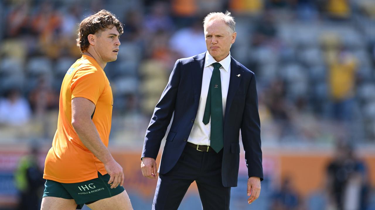 (L-R) James O'Connor and Joe Schmidt.