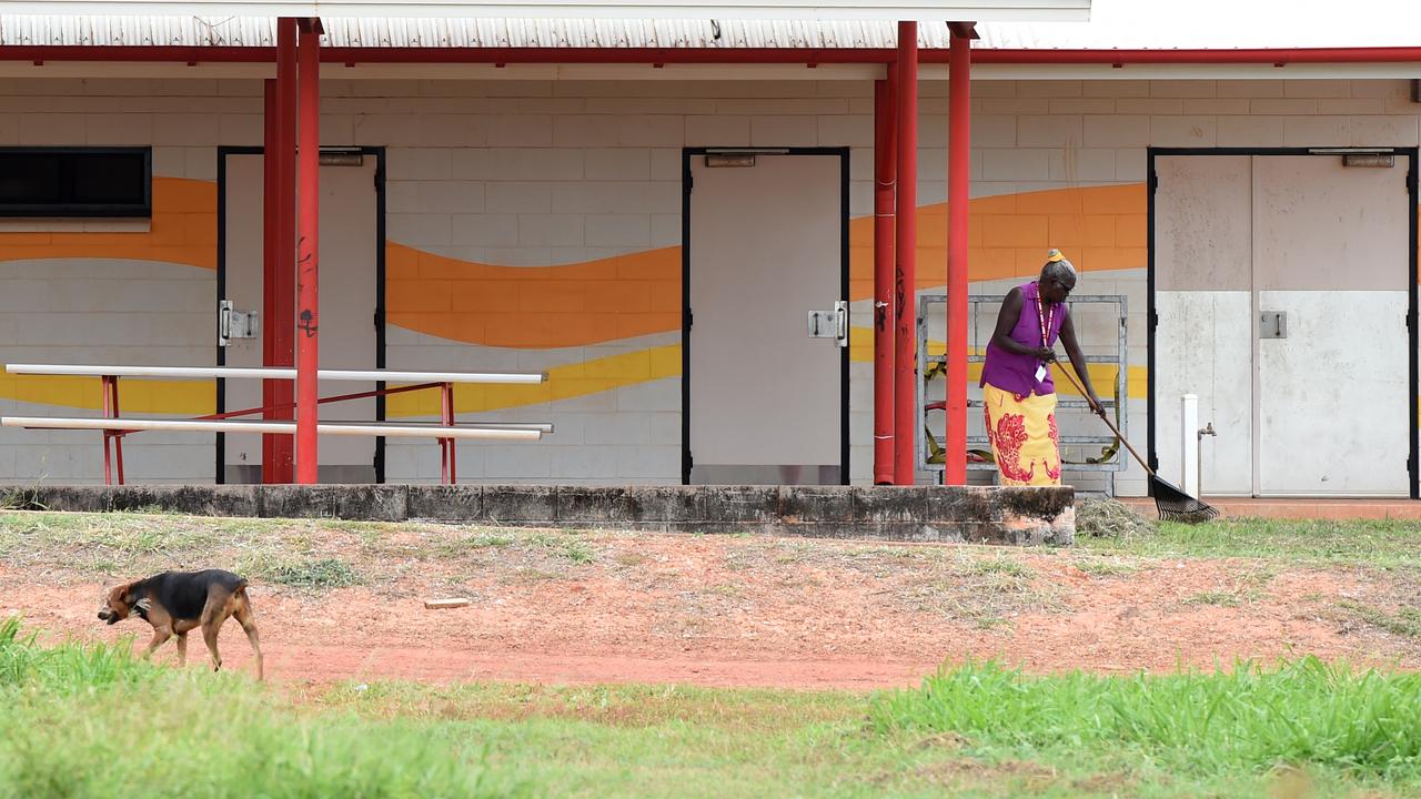 A woman in the remote NT community of Milingimbi (file image)