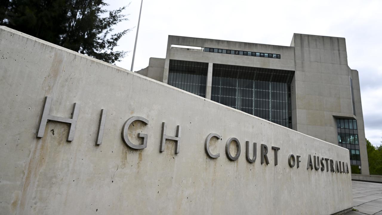 The High Court of Australia in Canberra (file image)